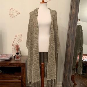 Silver Metallic Free People Knit